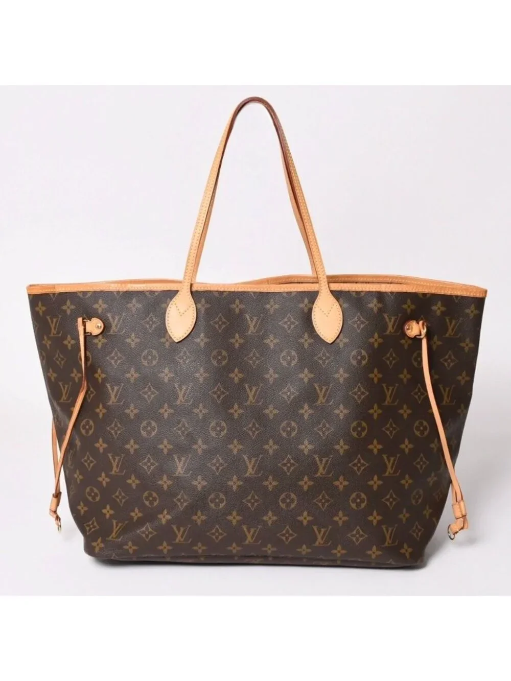 Louis Vuitton Neverfull GM Tote Bag Monogram Canvas Brown